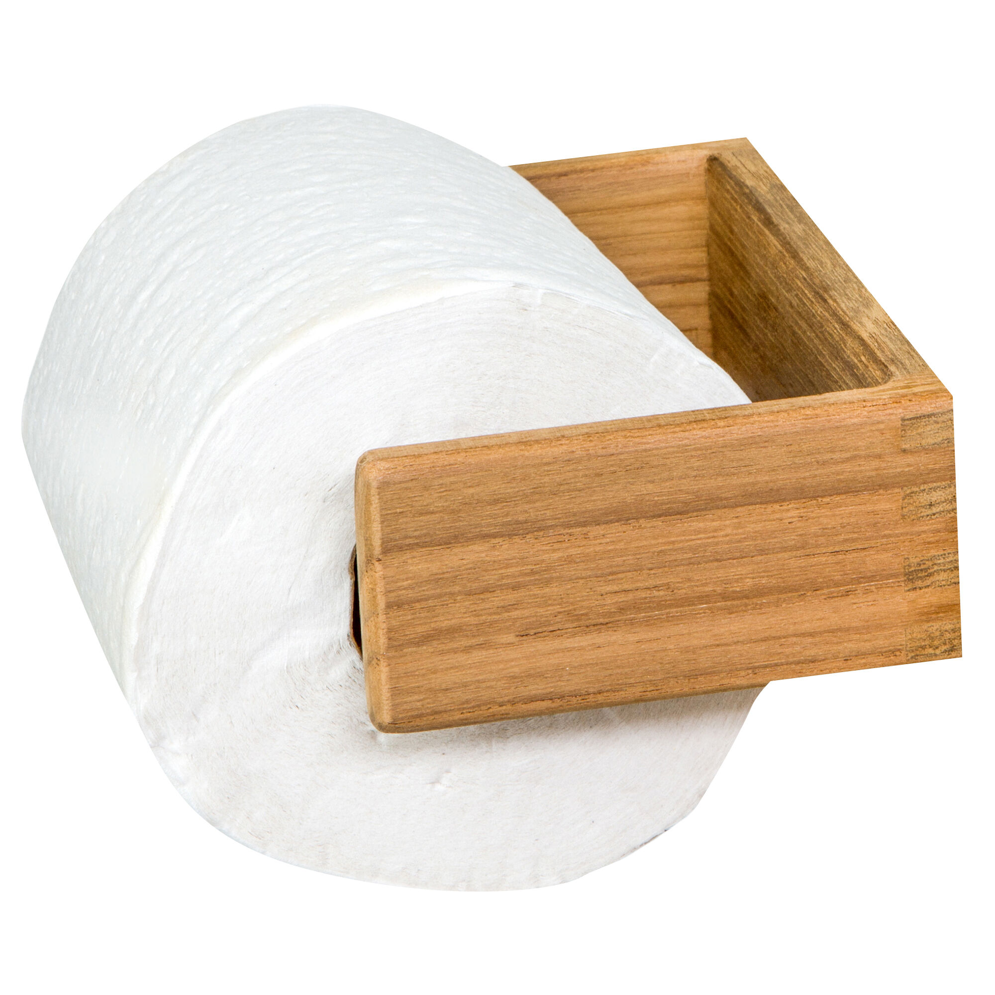 Whitecap Teak Toilet Tissue Rack - Thumbnail 2