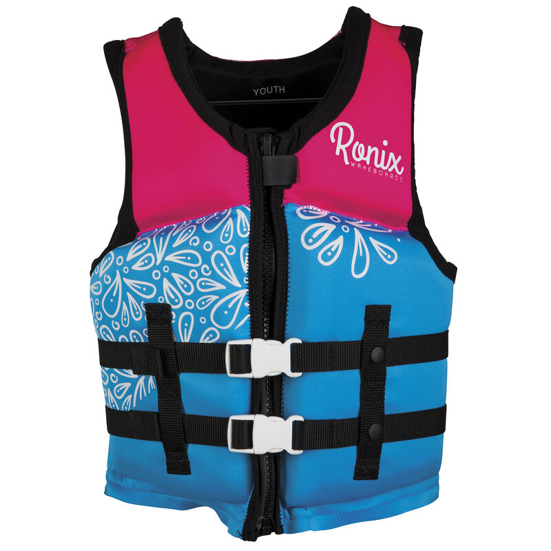 Ronix August Youth Girl's Life Jacket  image number 1