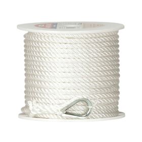 Twisted Nylon Anchor Line, 3/8'' x 100'