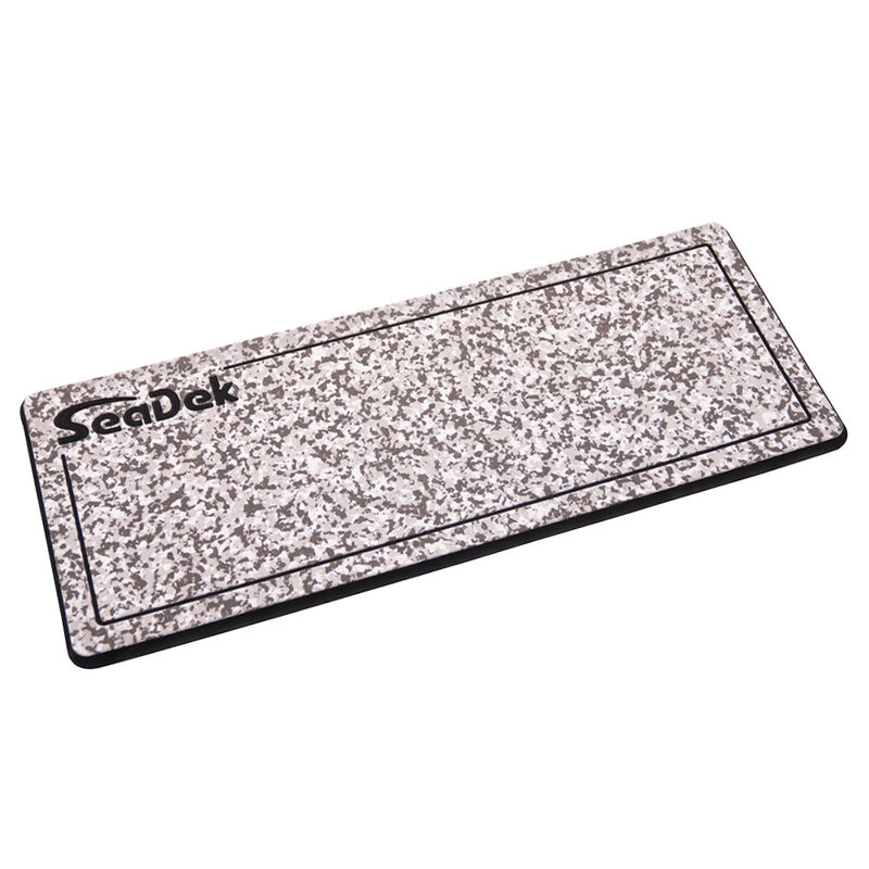 SeaDek 14" x 36" 20mm Dual Density Small Helm Pad - Snow Camo/Black image number 1