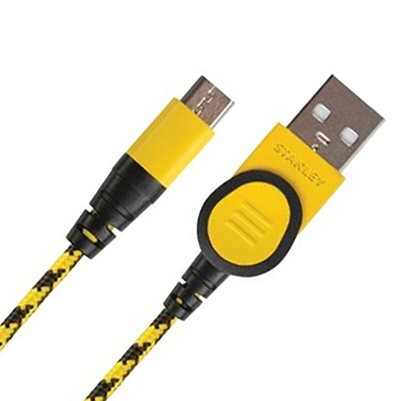 Stanley Braiding Micro-USB Charging Cord, 6' image number 1