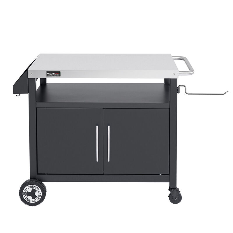 Royal Gourmet Movable Grill Prep Table with Storage image number 1