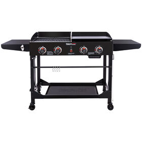 Royal Gourmet 4-Burner Portable Flat Top Gas Grill and Griddle Combo