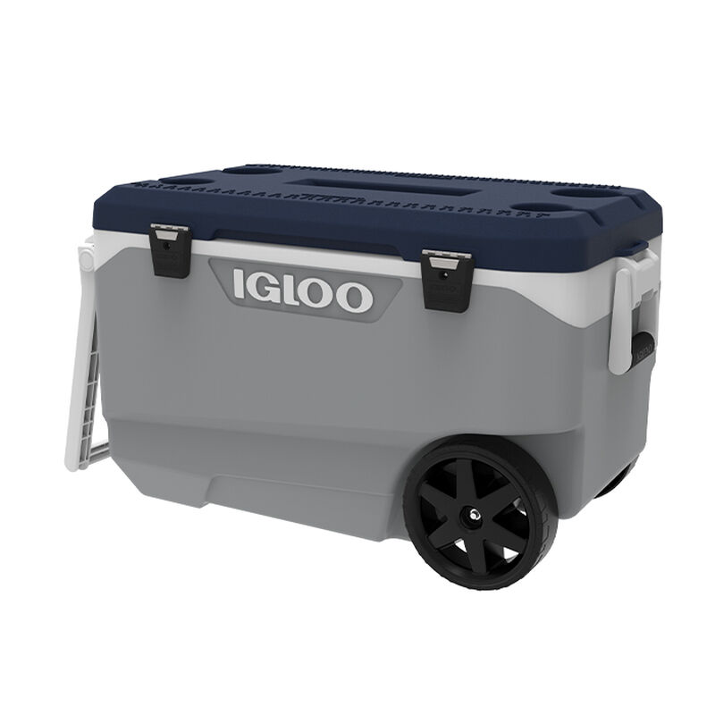 Igloo MaxCold Latitude 90-Quart Roller Cooler image number 2