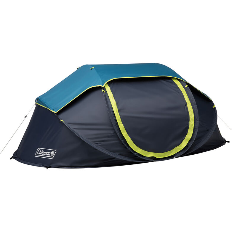 Coleman 4-Person Pop-Up Tent with Dark Room Technology image number 1