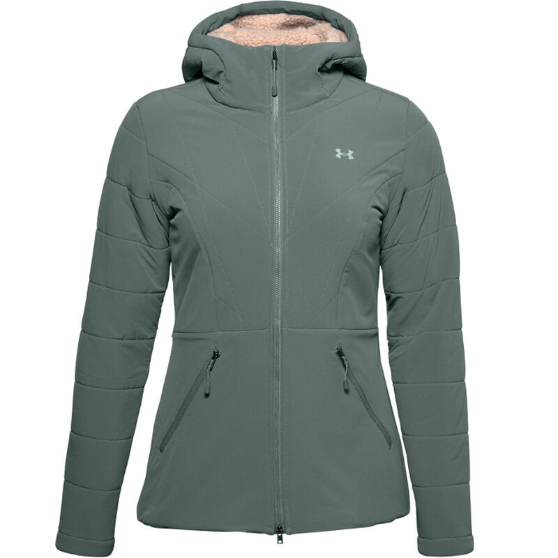 Under Armour Women&rsquo;s ColdGear Quilted Full-Zip Hoodie image number 7