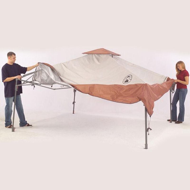 Coleman Instant Canopy 13 ft x 13 ft - Cream/Brown image number 11