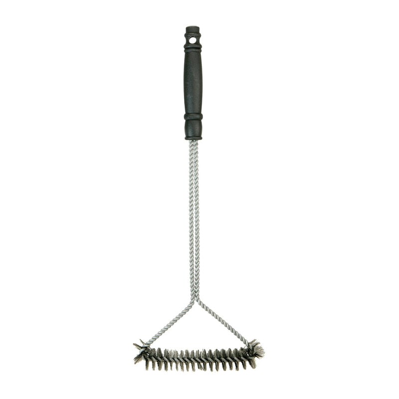 Long Handle Triangular Grill Brush image number 1