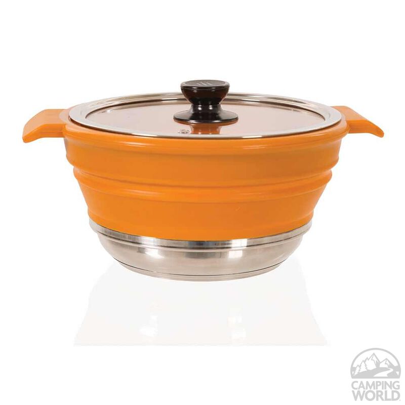 Flat Fit Collapsible Pot, 4 Qt. image number 3