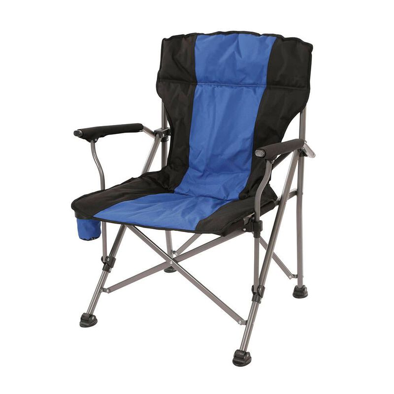 Padded Quad Chair, Blue image number 6