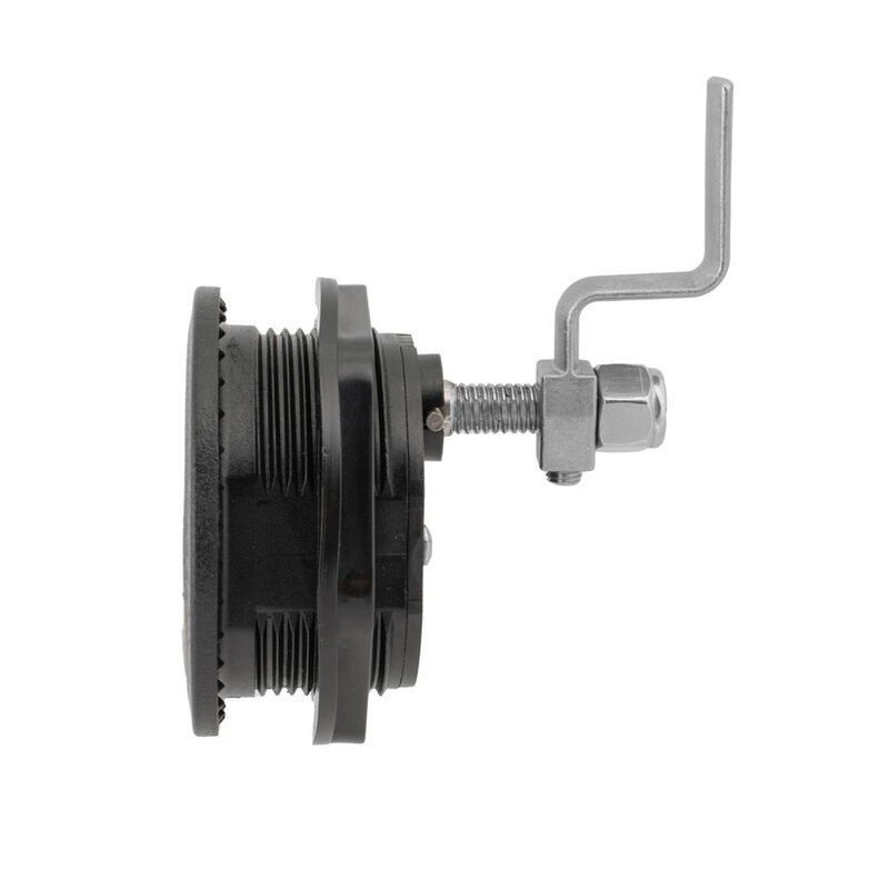 Whitecap 3" Non-Locking T-Style Compression Handle, Black Nylon/Stainless Steel image number 2