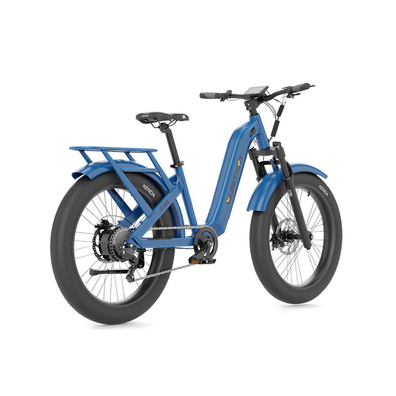 QuietKat Villager Urban E-Bike, Classic Blue image number 3