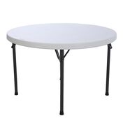 Round Commercial Folding Table, 46"