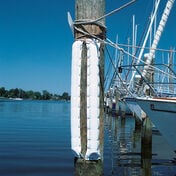 Dock Bumper (Large 5-1/2"W x 2-1/4"D) White 6'