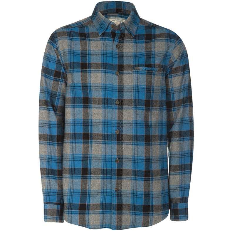 Ultimate Terrain Men's Essential Flannel Long-Sleeve Plaid Shirt image number 12