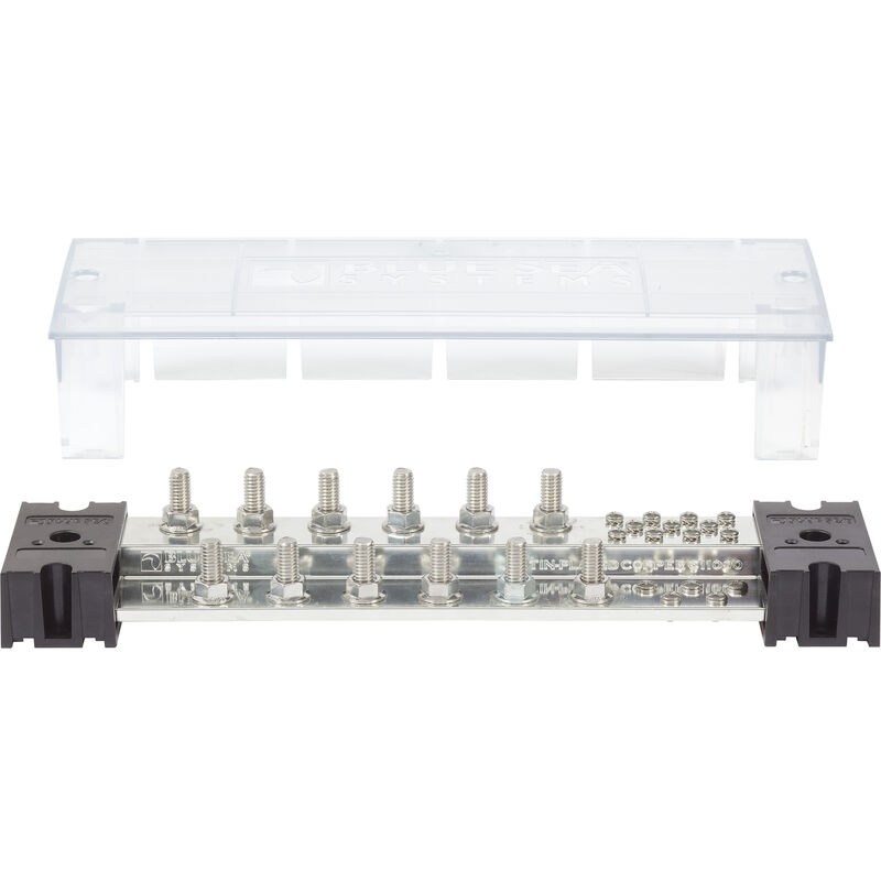 Blue Sea Systems PowerBar 1000A Common Busbar, 12 x 3/8" Terminal Studs