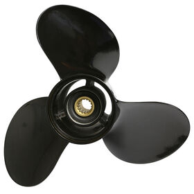 Michigan Wheel 3-Blade Prop, Pressed Rubber Hub / Aluminum, 14 dia x 21, RH
