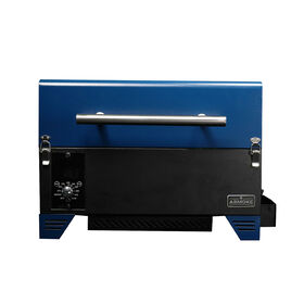 Asmoke AS350 Portable Wood Pellet Grill and Smoker, Tahoe Blue