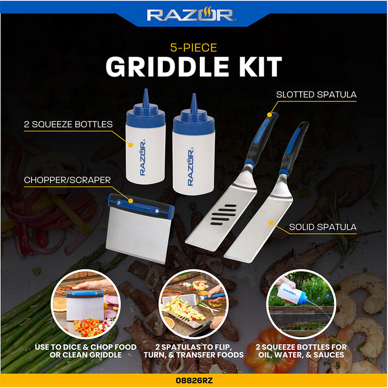 Razor 5-Piece Basic Griddle Set image number 2