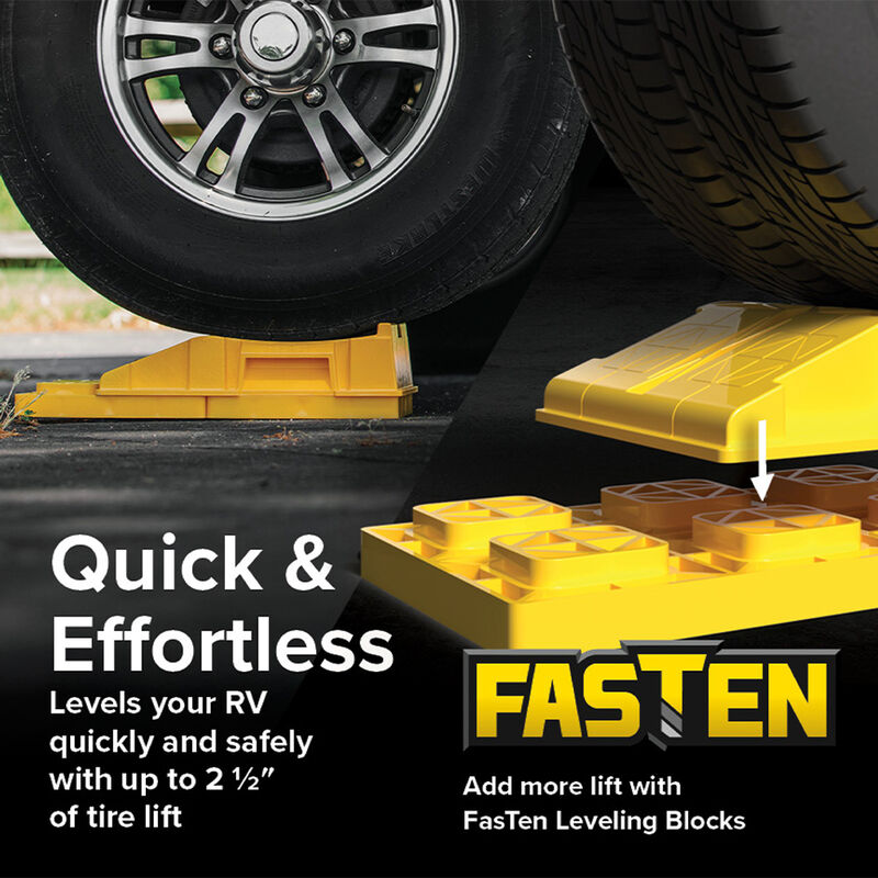 Camco FasTen-RV Leveling Ramps - 2-Pack image number 12