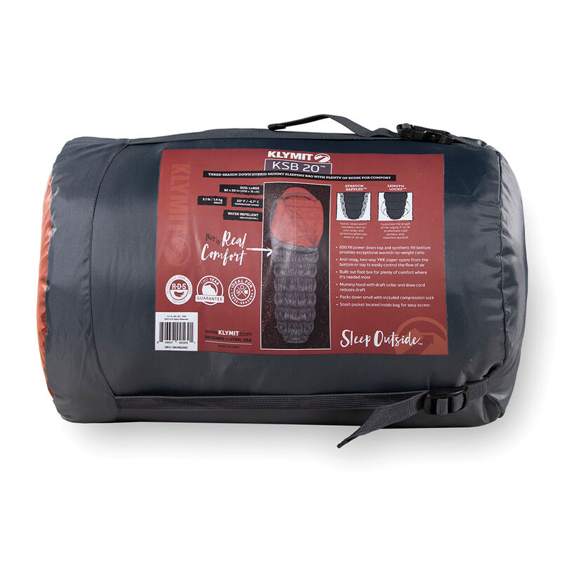 Klymit KSB 20 Sleeping Bag, Extra Large image number 6