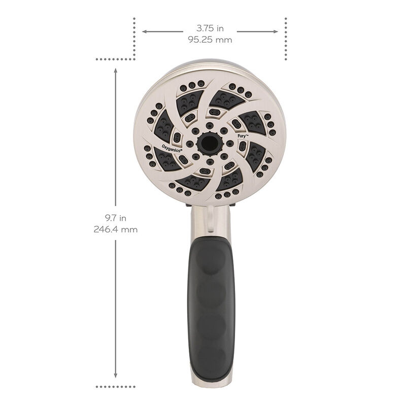 Fury RV Handheld Shower, Brushed Nickel image number 15