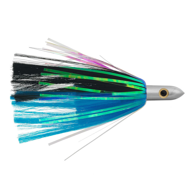 Esca Da Traina Tonno Wahoo Marlin Ilander 9 Pollici Chartreuse Nero Extreme Offshore