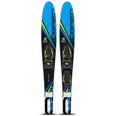 O'Brien Vortex 65.5" Combo Waterskis w/ X-7 Bindings - Blue