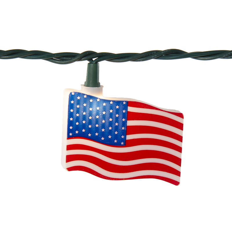 USA Flag Mini Light Set image number 4