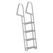 Dock Edge Kwik Release Aluminum Stand-Off Dock Ladder, 4-Step