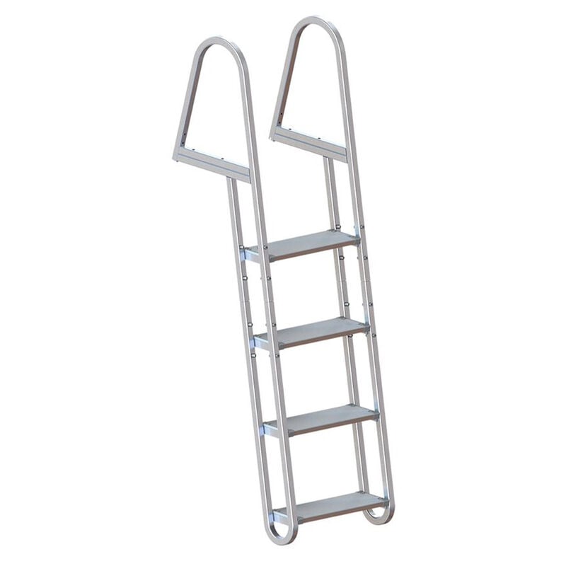 Dock Edge Kwik Release Aluminum Stand-Off Dock Ladder, 4-Step image number 1