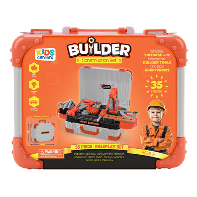 Kids Careers 35-Piece Builder Construction Set