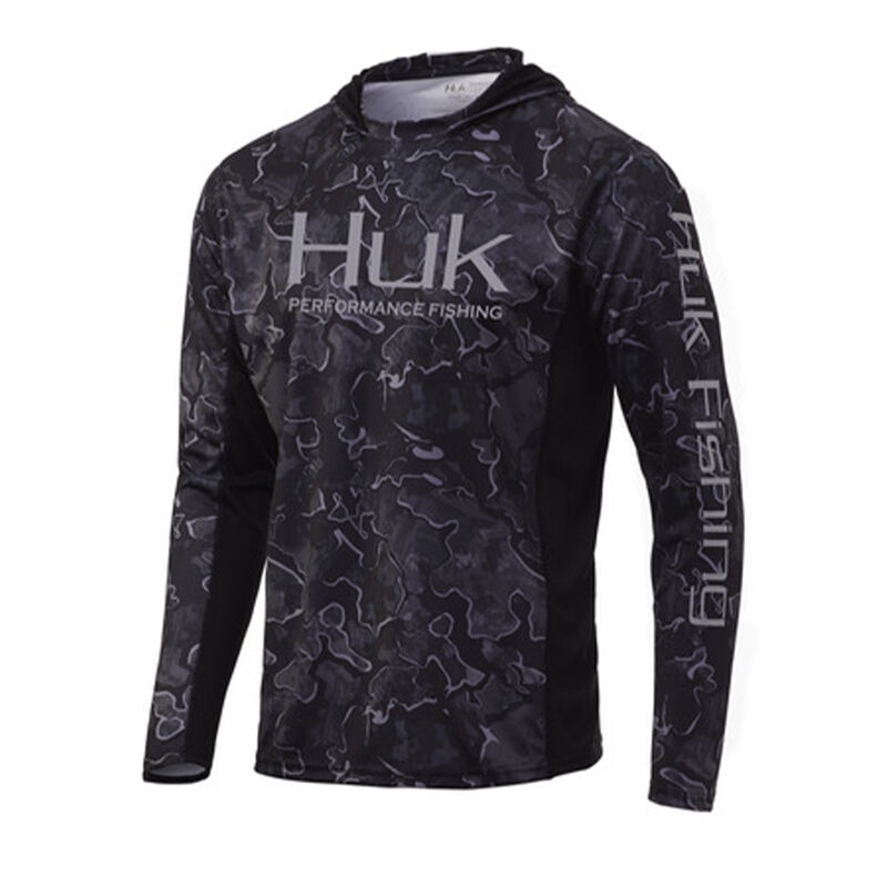 HUK Men's ICON X Camo Pullover Hoodie image number 4