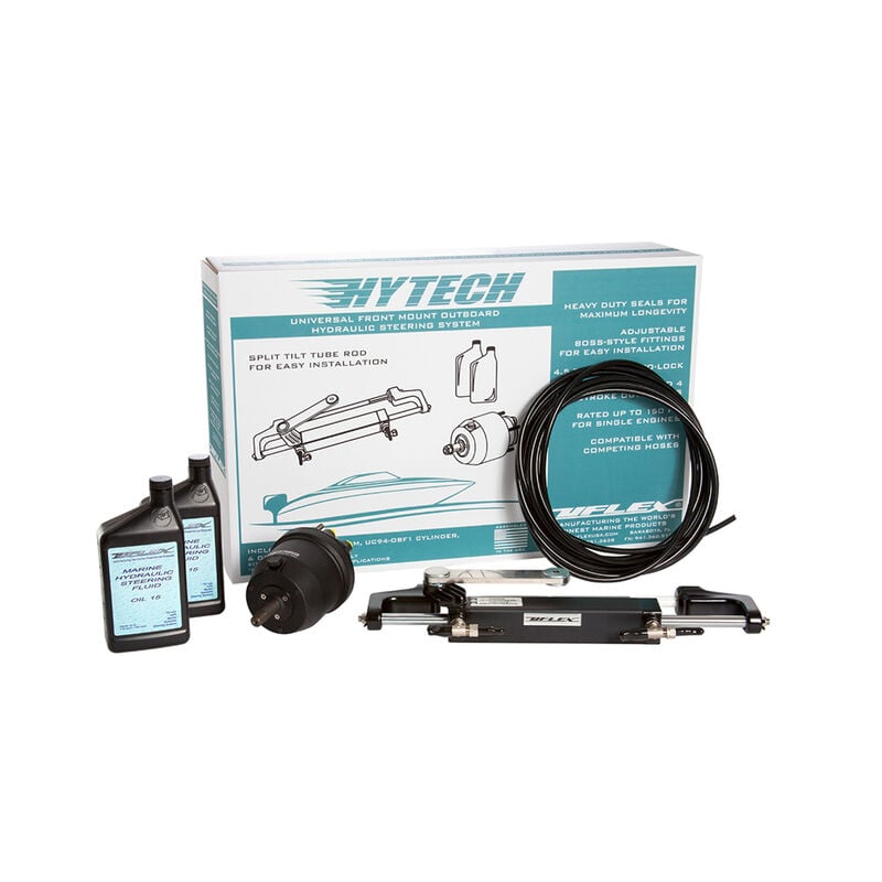 Uflex HYTECH 1.1 Front-Mount O/B Hydraulic Steering System, up to 175 HP image number 1