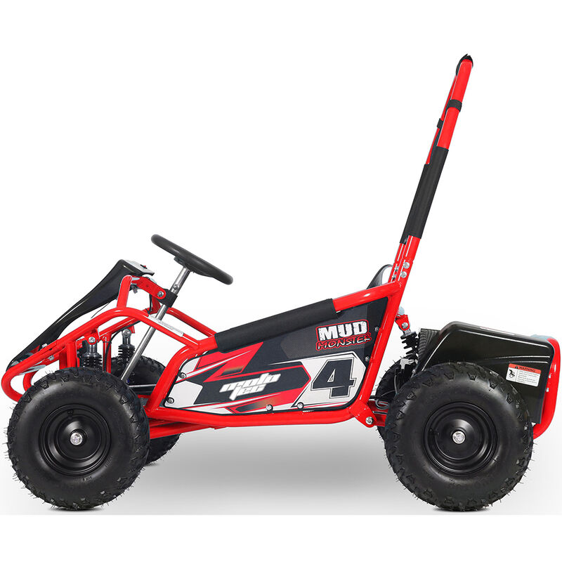 MotoTec Mud Monster 48V 1000W Kid's Electric Go Kart image number 10