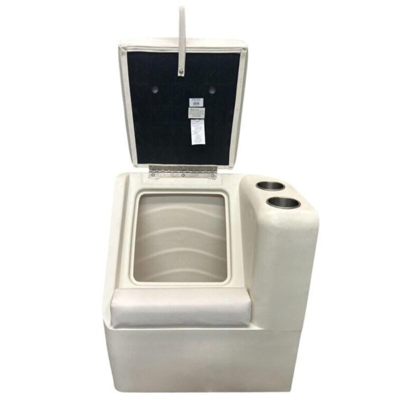 Horizon Manufacturing Premium Series Right Radius Lean Back - White/Navy/Blue  image number 3