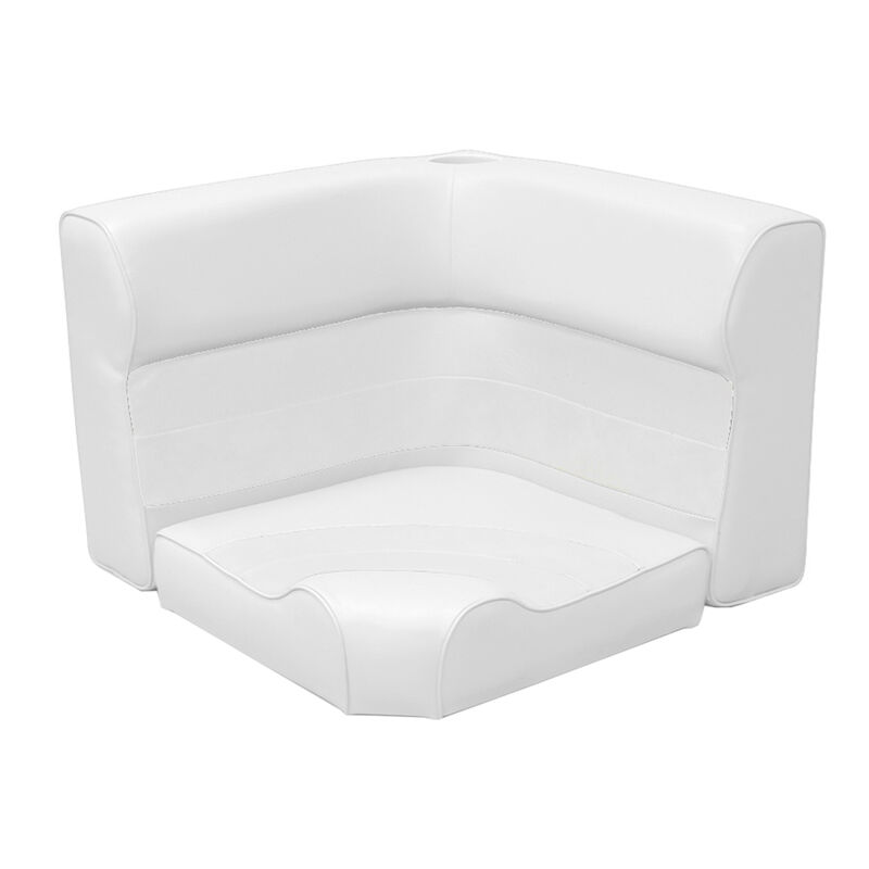 Toonmate Deluxe Radius Corner Section Seat Top - White image number 7