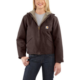 Carhartt Women's Sandstone Sherpa-Lined Sierra Jacket