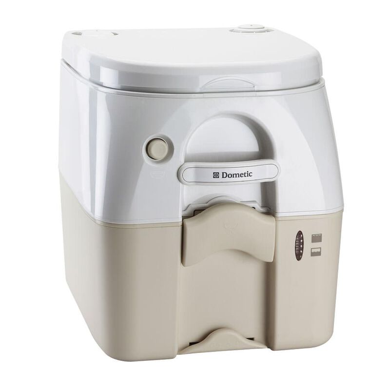 Dometic Portable RV/Marine Toilet, 5-Gallon, Tan image number 1