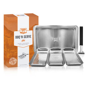 Yukon Glory BBQ 'N Serve BBQ Basket Set