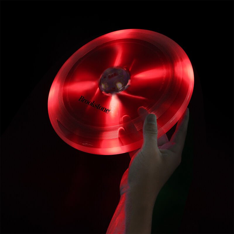 Brookstone LED Flying Discs Set of 2 image number 4