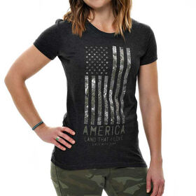 Girls With Guns Land That I Love Tee