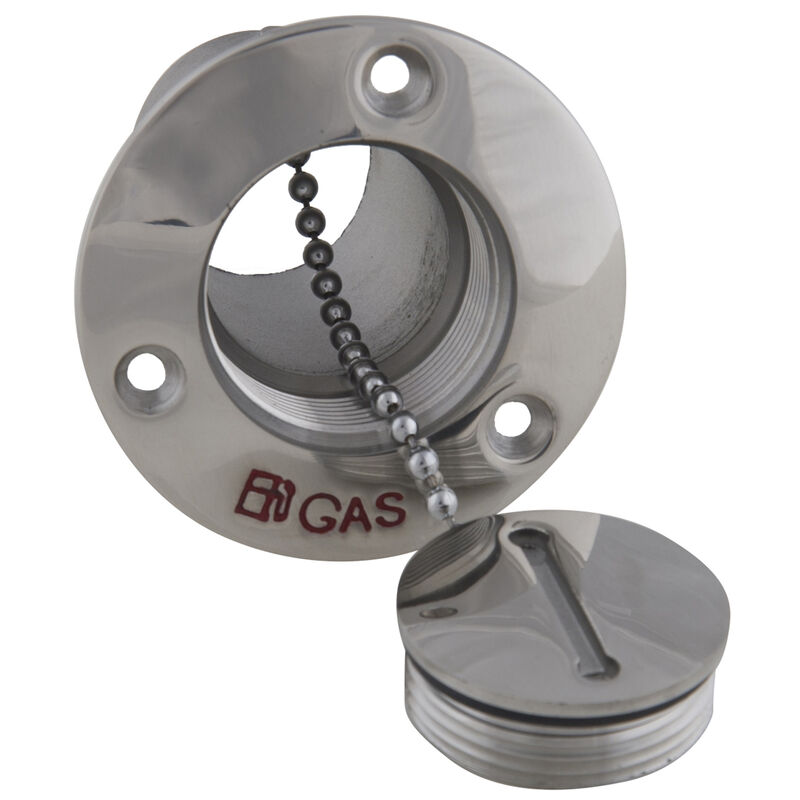 Stainless Steel Gas Deck Fill For 1-1/2" Hose image number 2