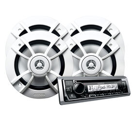 Kenwood KMR-D375BT CD Bluetooth Media Receiver Package