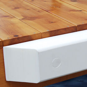 Dock Cushion White Straight