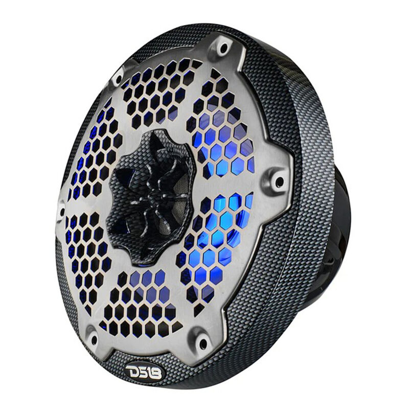 DS18 NXL-6 6.5" Two-Way Coaxial Marine Speakers with RGB LED Lights, Pair image number 4