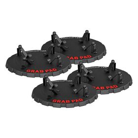 Lippert GrabPad Universal Permanent RV 4 Pack Jack Pad, Regular 8-9in Jack Foot 