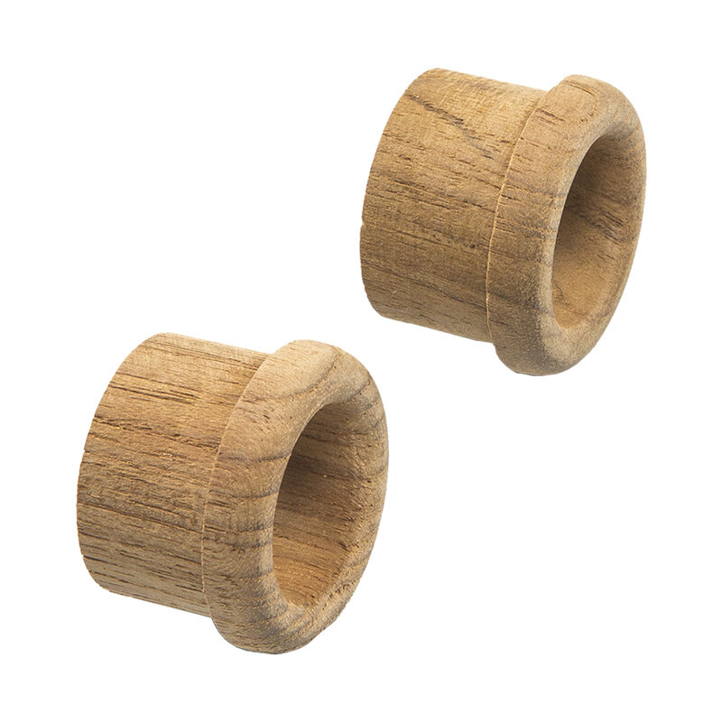 Whitecap Teak Finger Pulls, 2-pk., 5/8" Barrel Length image number 3