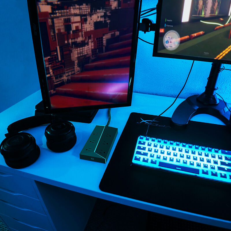 Titan 6-Outlet Surge Protector with 4' Braided Cord image number 6