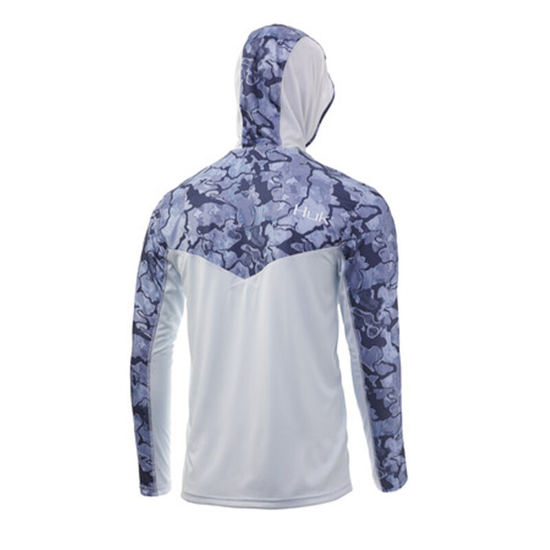 HUK Men's ICON X Camo Pullover Hoodie image number 9